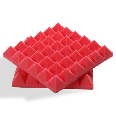 Painéis de espuma acústica de pirâmide de alta densidade para absorção sonora de edifícios de escritórios modernos