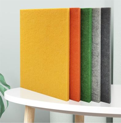 Painel de absorção de som de fibra de poliéster de 12 mm Painel acústico de hotel Estilo de design moderno