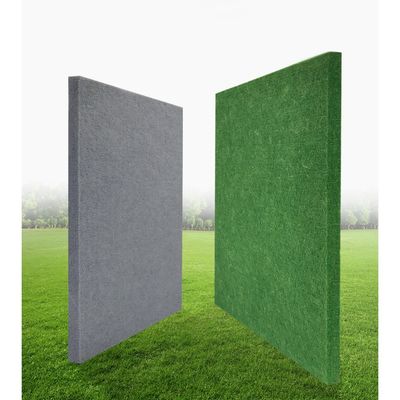 Painel de absorção de som de fibra de poliéster de 12 mm Painel acústico de hotel Estilo de design moderno
