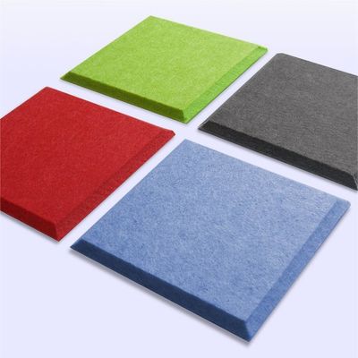 Painel de absorção de som de fibra de poliéster de 12 mm Painel acústico de hotel Estilo de design moderno