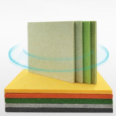 Modern Hotel Design 12mm 24mm painéis de fibra de poliéster à prova de som para absorção de som