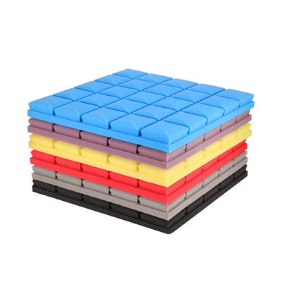 Outros painéis de som de espuma acústica de forma normal com fita autoadhesiva 5 cogumelos 50*50*5cm esponja de isolamento acústico