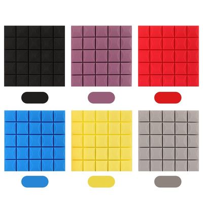 Outros painéis de som de espuma acústica de forma normal com fita autoadhesiva 5 cogumelos 50*50*5cm esponja de isolamento acústico