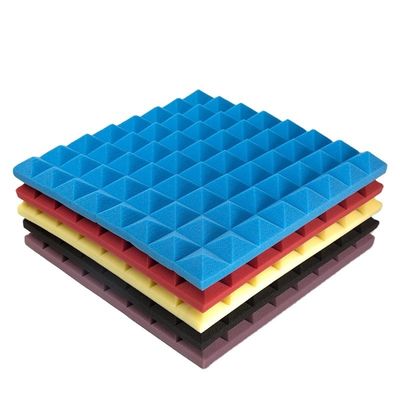 Painel de espuma acústica de algodão absorvente de som para edifícios de escritórios modernos