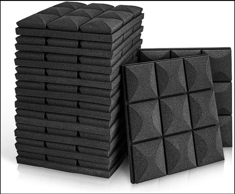 14-60 kg/m3 Reduzir o ruído da densidade Painel de espuma acústica para isolamento acústico de salas de reuniões