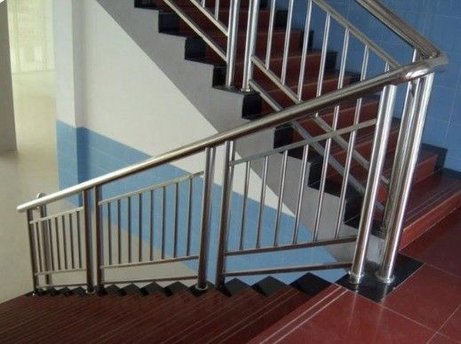 Balustrada metálica exterior para parede de apartamento montada em exterior