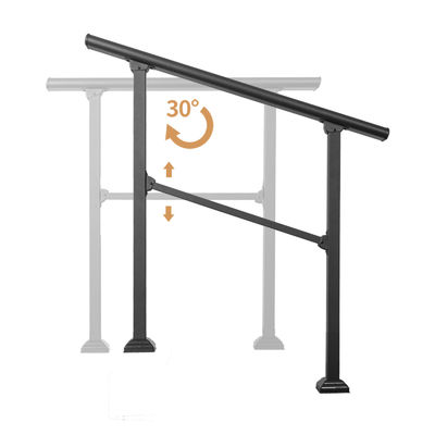Simples de design de aço inoxidável escada de barranco para montagem de parede em apartamentos modernos