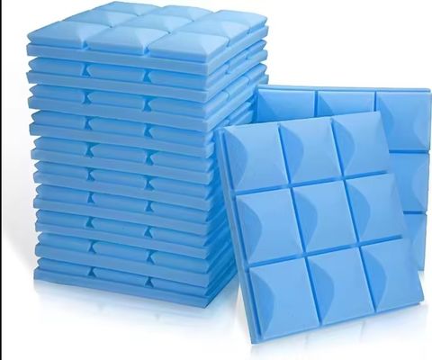 Absorção sonora em preto e branco espuma de algodão para salas de reuniões acústica e redução de ruído