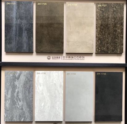 Estilo de design moderno Resistência à oxidação forte Alta dureza Placa de pele fosca para interiores