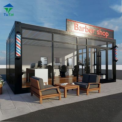 Container de embalagem plana Sala de placas de aço para instalação rápida em habitações pré-fabricadas