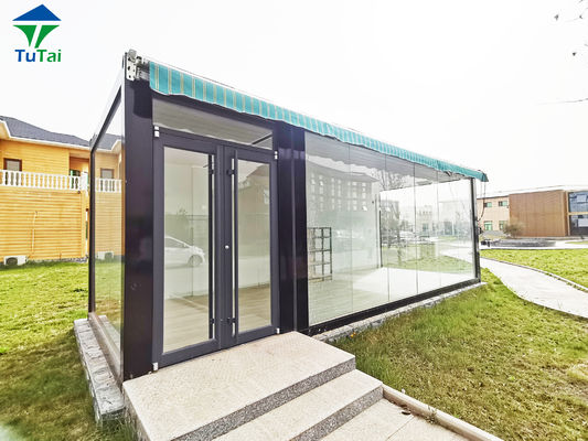 Container de embalagem plana Sala de placas de aço para instalação rápida em habitações pré-fabricadas