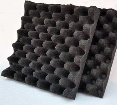 14-60 kg/m3 Densidade espuma de absorção de som de design moderno para isolamento acústico de estúdio
