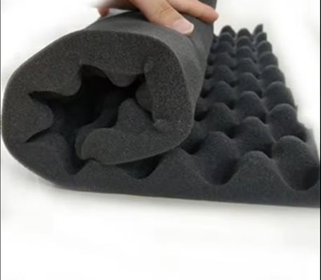 14-60 kg/m3 Densidade espuma de absorção de som de design moderno para isolamento acústico de estúdio