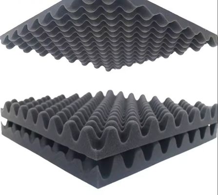 14-60 kg/m3 Densidade espuma de absorção de som de design moderno para isolamento acústico de estúdio