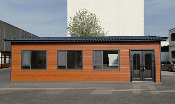 Quadro de estrutura de aço leve Container de embalagem plana Villa para casas pré-fabricadas Habitações portáteis
