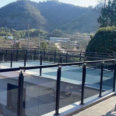 Apartamento Balcão Barrancos Exteriores Escalão de Alumínio Barrancos para Decks Montados na parede