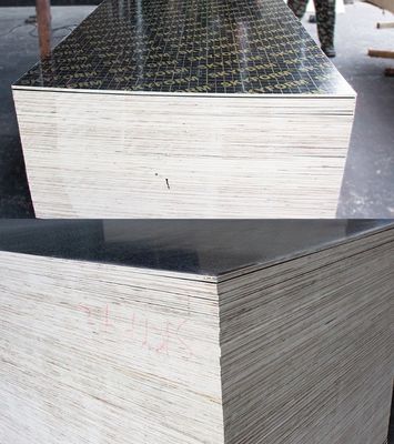12 mm Filme de madeira compensada para construção Placa de veneer Material de superfície Placa de melamina