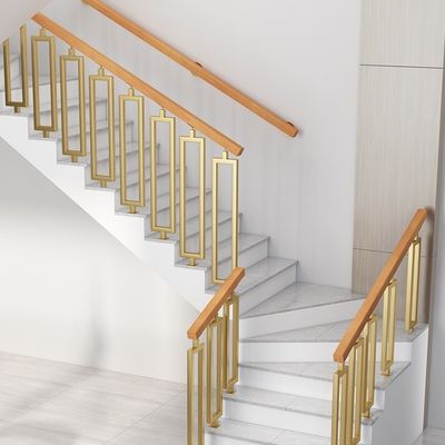 Melhor Balcão de Ferro Forjado Principal Design de Escadaria de Barranco de Vidro para Instalação de Parede de Apartamento