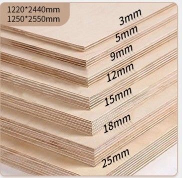 Decoração de hotéis 18mm Melamina contraplacado laminado com acabamento de superfície de placa de folheado