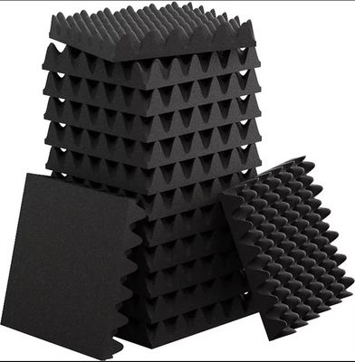 Material de Superisolamento acústico do fabricante espuma PU com densidade de 14-60 kg/m3 em preto