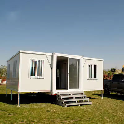 Casa de luxo de aço modular de caixa portátil