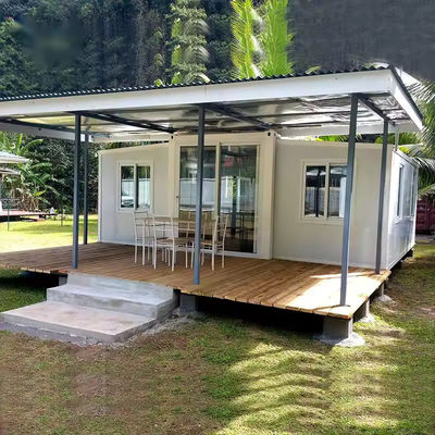 Casa de luxo de aço modular de caixa portátil