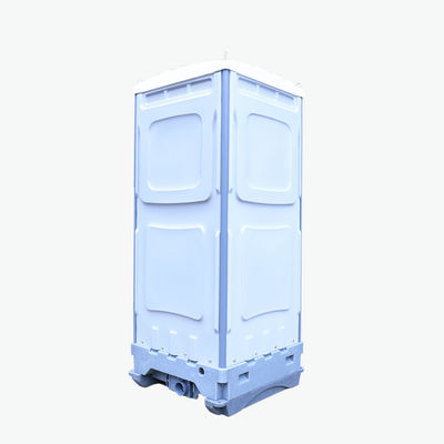 Banheiro portátil de aço inoxidável feito sob medida com estilo de design exterior e acessível