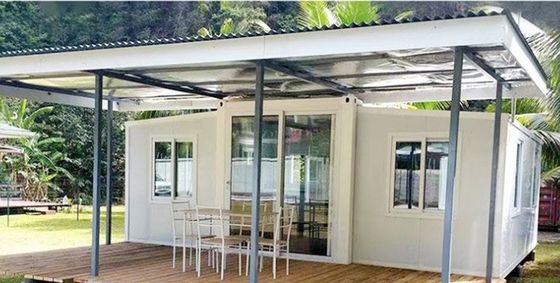 Casa de contêineres de 20 pés 40 pés Casa moderna A solução de vida de villa contemporânea definitiva