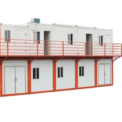 Casa de contêiner de transporte portátil e loja pré-fabricada Casa modular