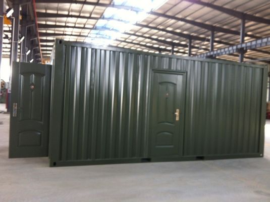Casa de contêiner de transporte portátil e loja pré-fabricada Casa modular