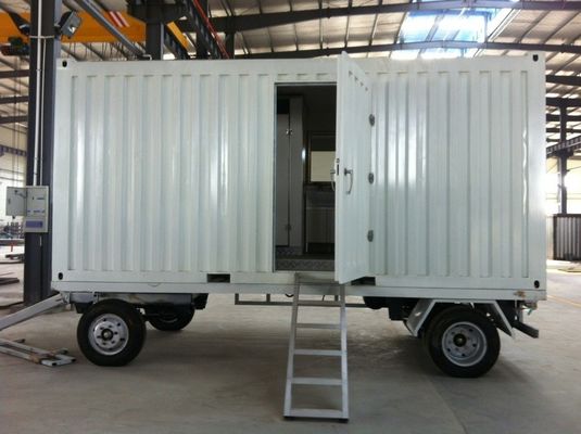 Casa de contêiner de transporte portátil e loja pré-fabricada Casa modular