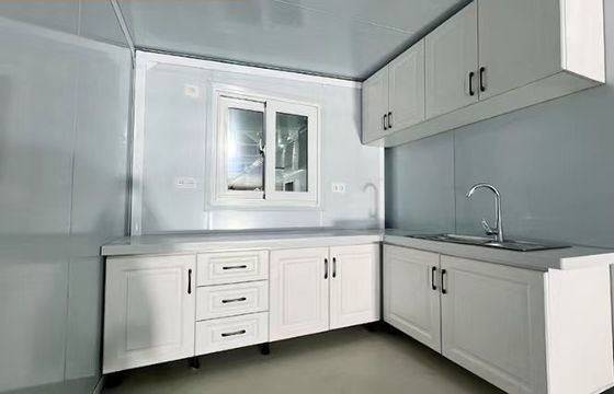 Casas dobráveis Container de aço moderno para habitação portátil