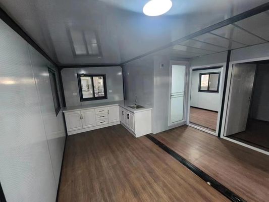 Casas dobráveis Container de aço moderno para habitação portátil