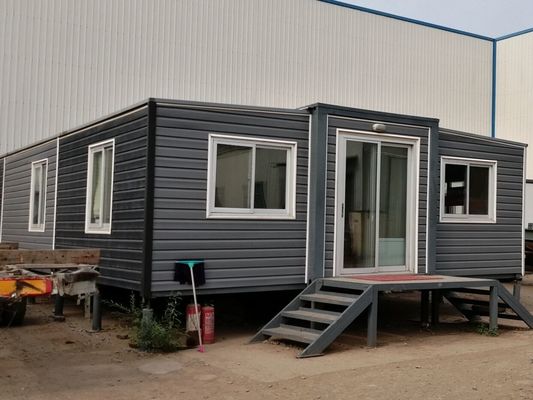 Design de aço estilo contemporâneo quarto pré-fabricado modular casa de contêineres apartamento