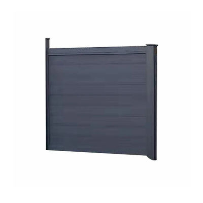 Moderno Design Estilo Madeira Plástico Composito Tábua de vedação Fácil de instalar e impermeável