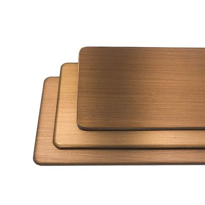 Tabela composta de cobre-plástico de resistência à corrosão superior para design interno moderno