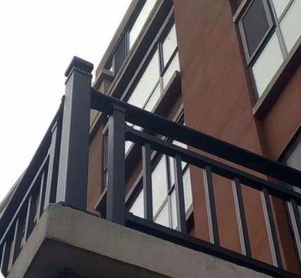 Grades de alumínio para balcão de edifícios de escritórios