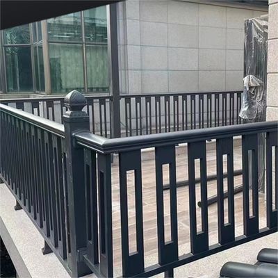 Edifício de escritórios Balcão Manobrista de alumínio com design moderno e montagem de piso