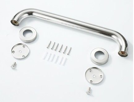 Barra de agarre antiderrapante em 28cm Tamanho para equipamento de banheiro de aço inoxidável