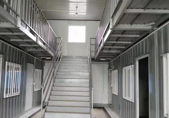 Casa de contêiner com isolamento térmico de 20 ou 40 pés com estilo de design moderno de meados do século