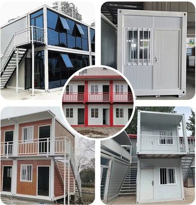 Armazém Multifunção Casa de contêineres personalizada Casa pequena pré-fabricada com e multifunção