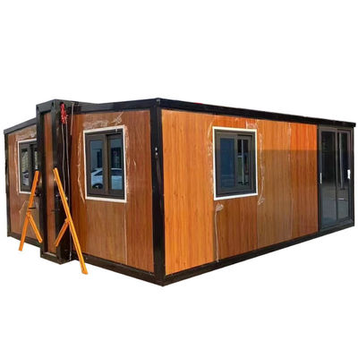 Casa de contêiner de aço de estilo chinês com casa de banho de 20 pés