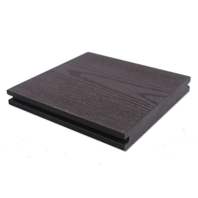 Aproveite o ar livre com baixo custo de manutenção e piso sólido de madeira plástica composta para o exterior