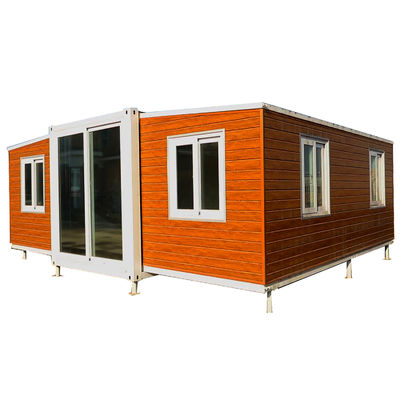 Estrutura de aço Desmontável Folding fácil Vila móvel pré-fabricada Casa expansível 3 quartos com cozinha