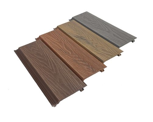 Moderno estilo de design painel de parede de madeira-plástico à prova d'água e de insetos para uso doméstico