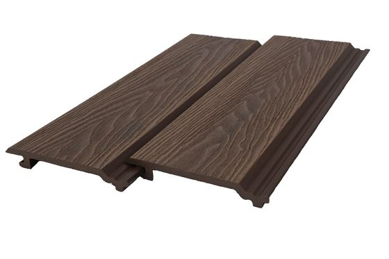 Moderno estilo de design painel de parede de madeira-plástico à prova d'água e de insetos para uso doméstico