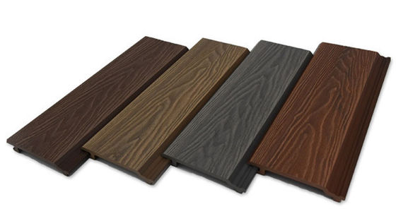 Moderno estilo de design painel de parede de madeira-plástico à prova d'água e de insetos para uso doméstico