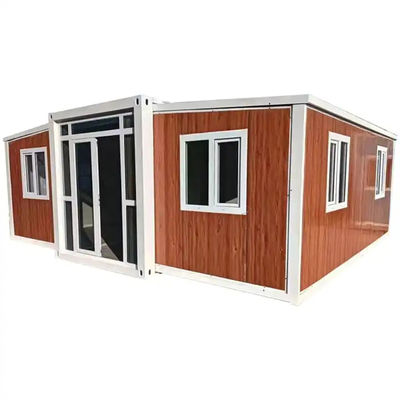 Estrutura de aço Estilo de design chinês Container de edifício de escritório pré-fabricado desmontável