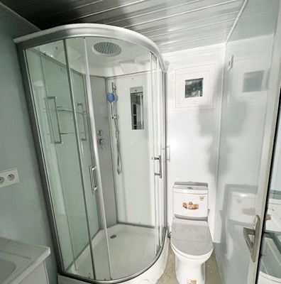 Container dobrável expansível 20ft/40ft 2 quartos Vila pré-fabricada com cor personalizada