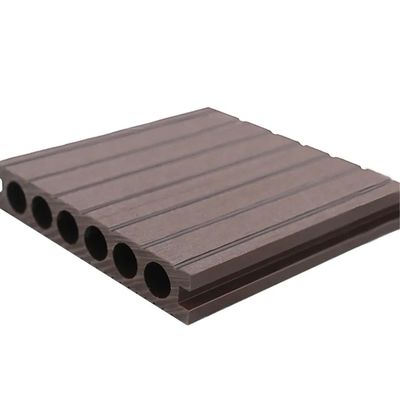 Moderno Design Solid Hollow Balcão de madeira-plástico piso composto para fácil instalação